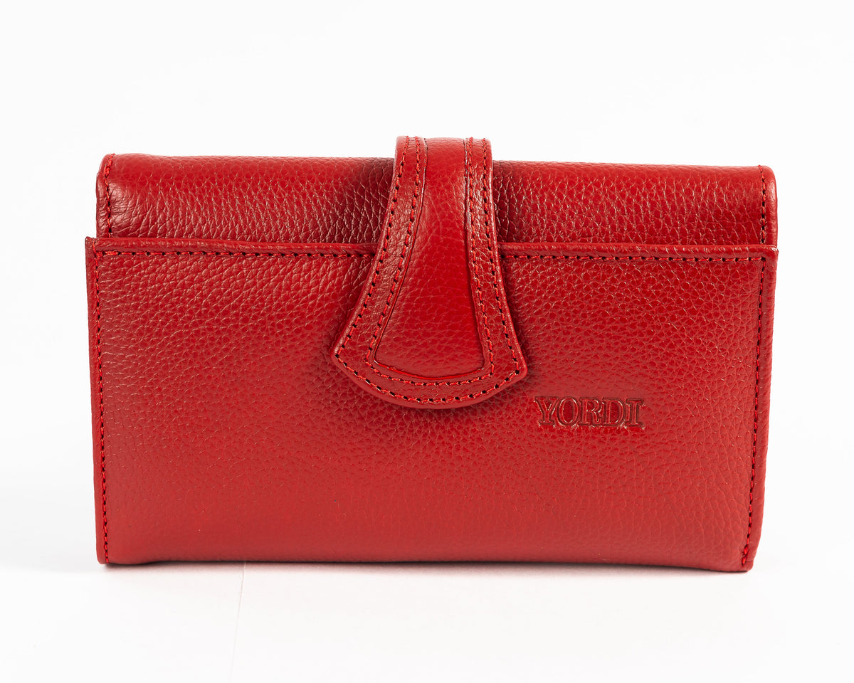 BILLETERA DE DAMA PADUA (ROJO FLOATER)