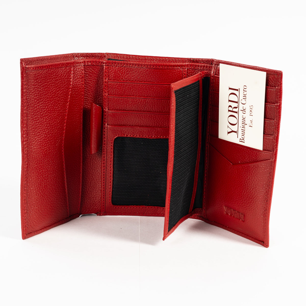 BILLETERA DE DAMA PADUA (ROJO FLOATER)