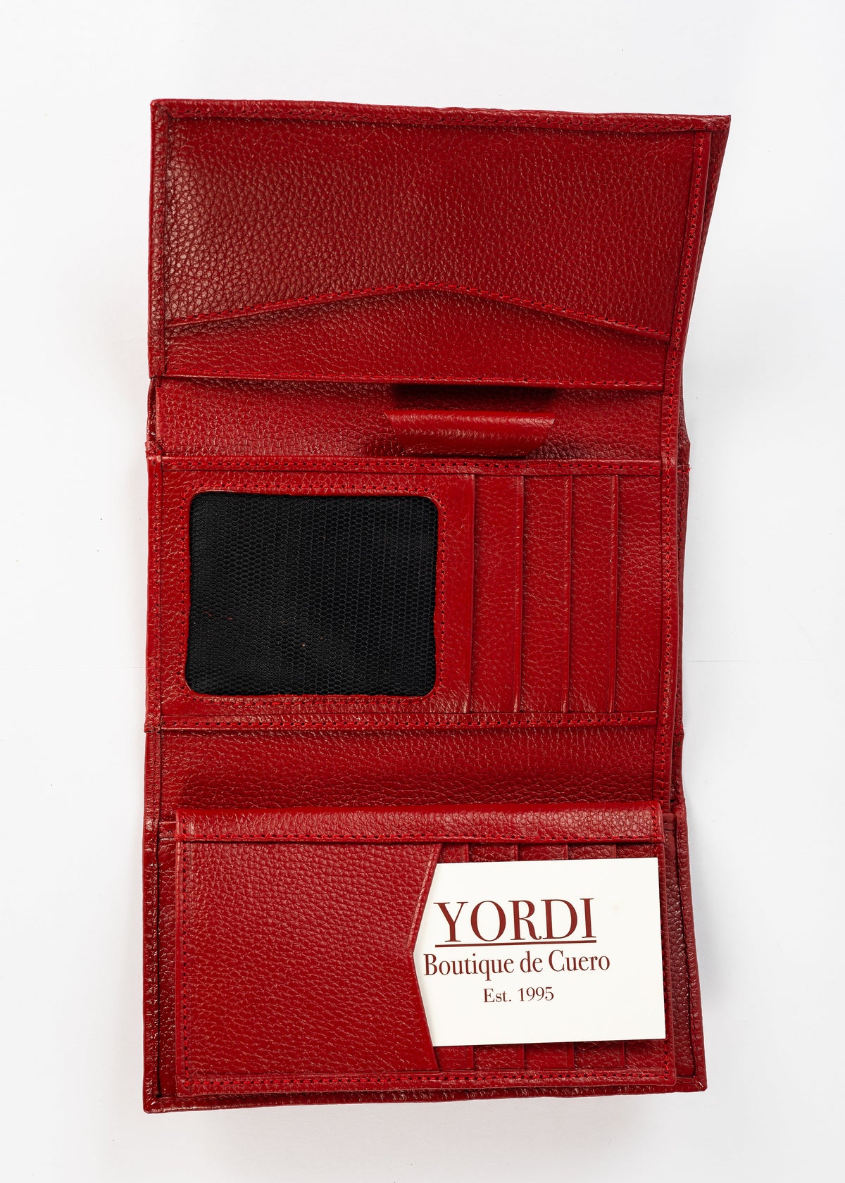 BILLETERA DE DAMA PADUA (ROJO FLOATER)