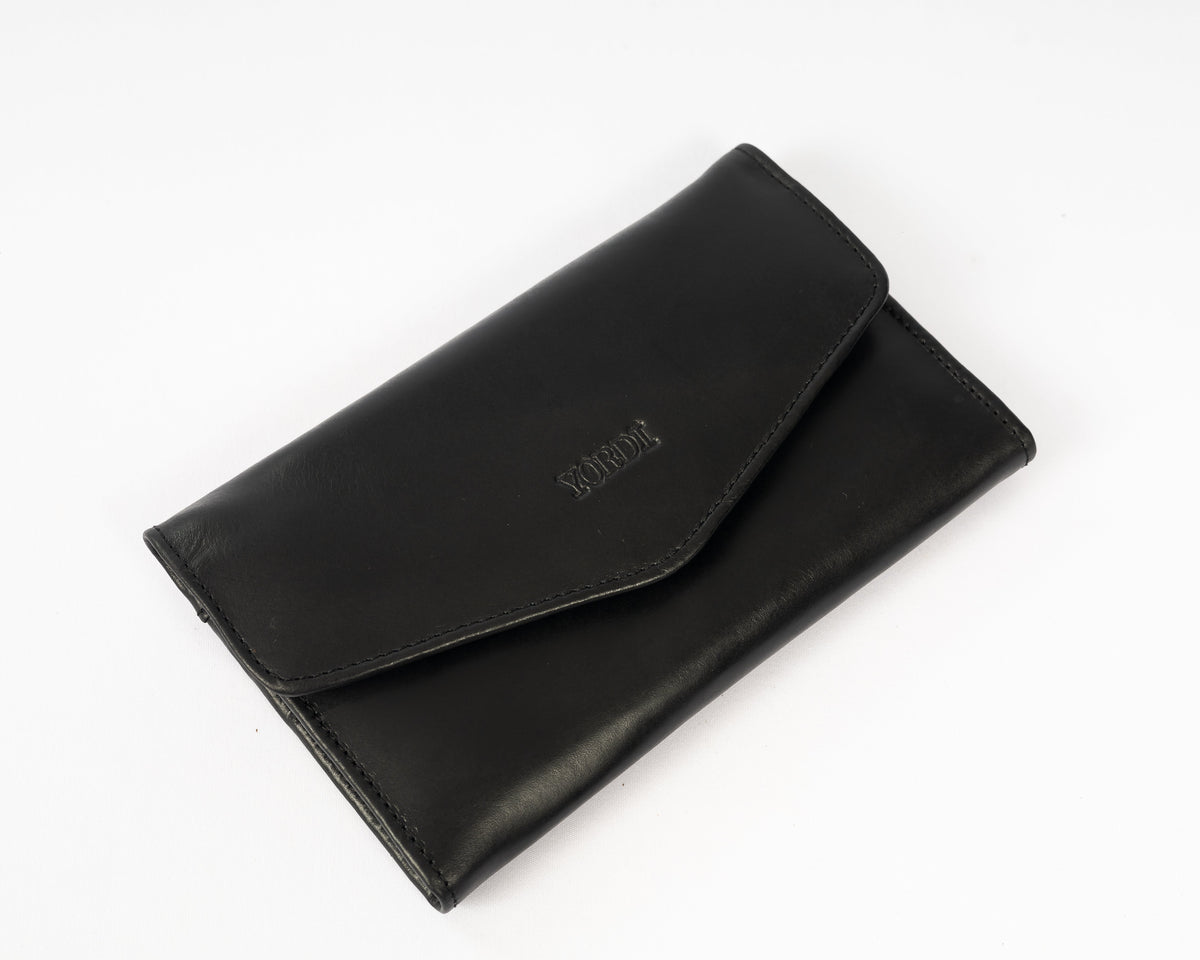 BILLETERA DE DAMA MYKONOS (NEGRO)