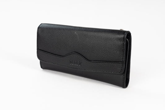 BILLETERA DE DAMA TORINO (NEGRO)