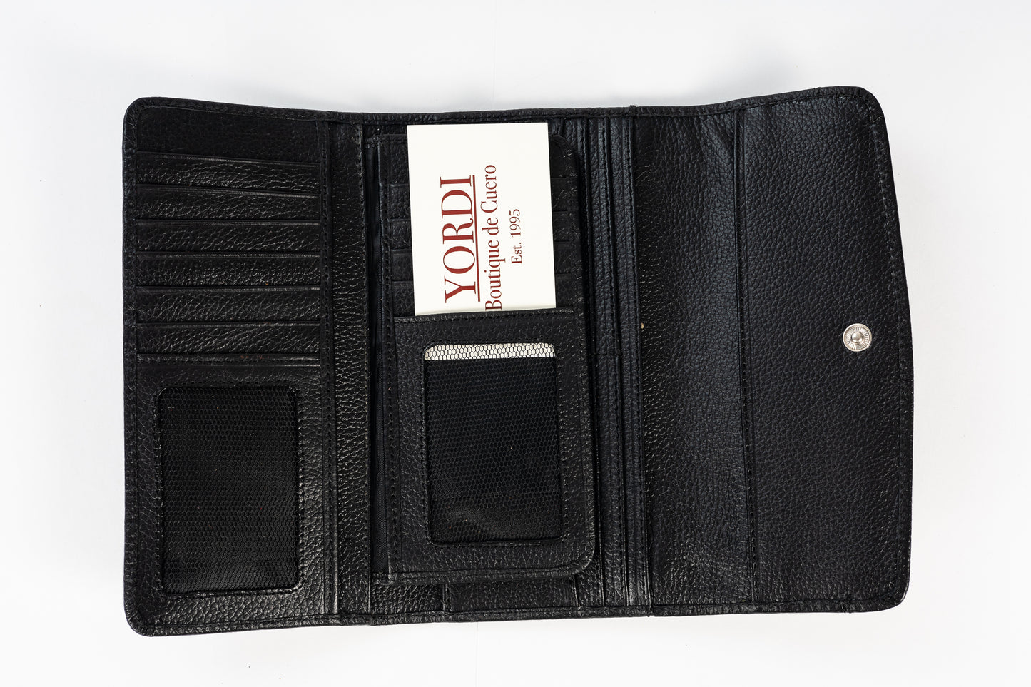 BILLETERA DE DAMA TORINO (NEGRO)