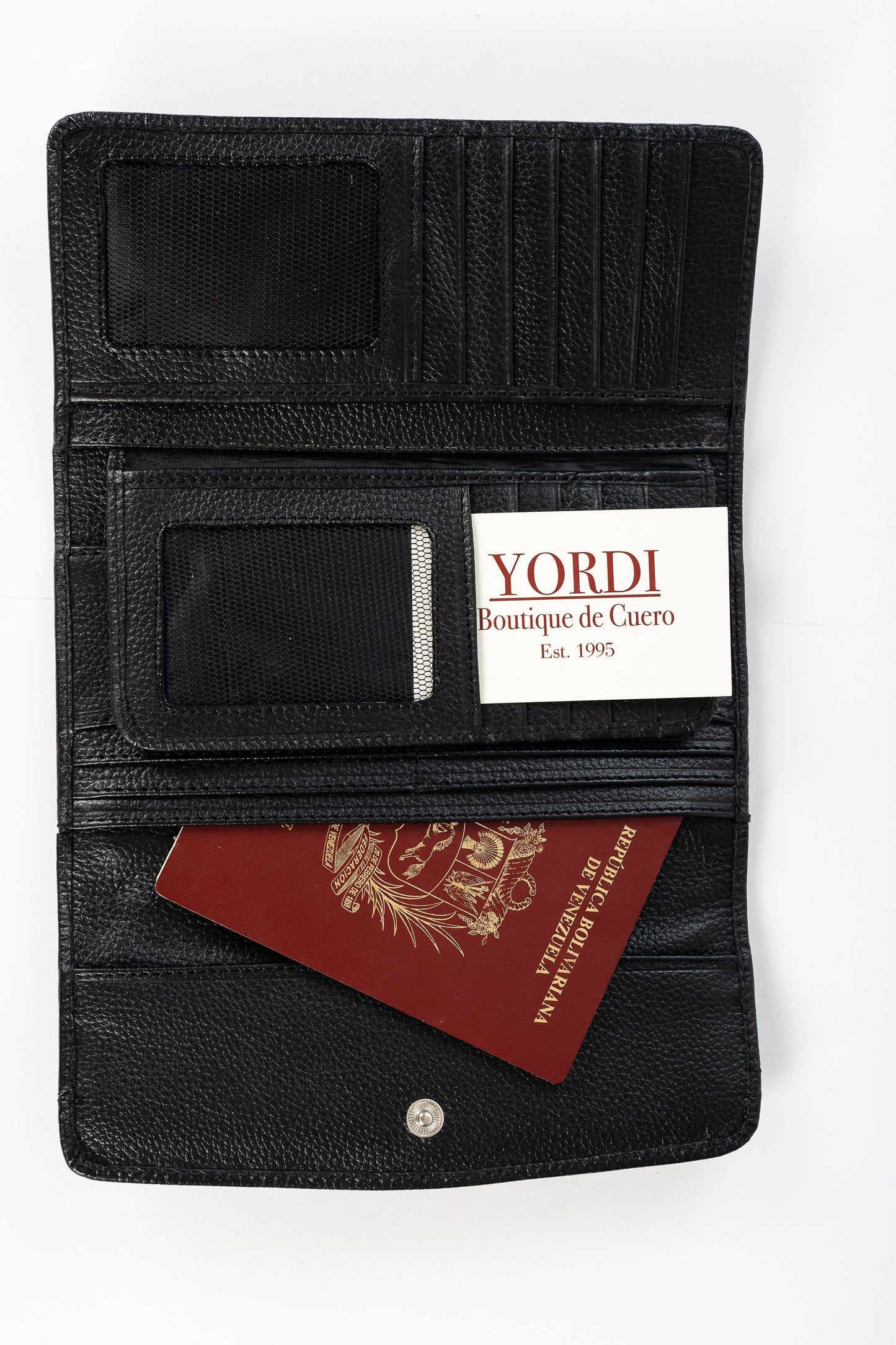 BILLETERA DE DAMA TORINO (NEGRO)