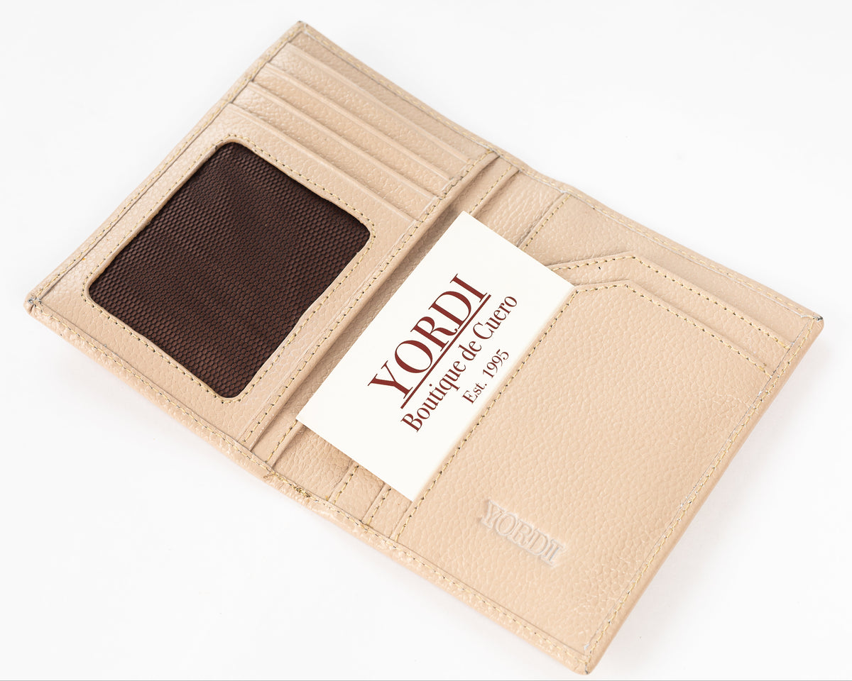 Porta Pasaporte | Beige