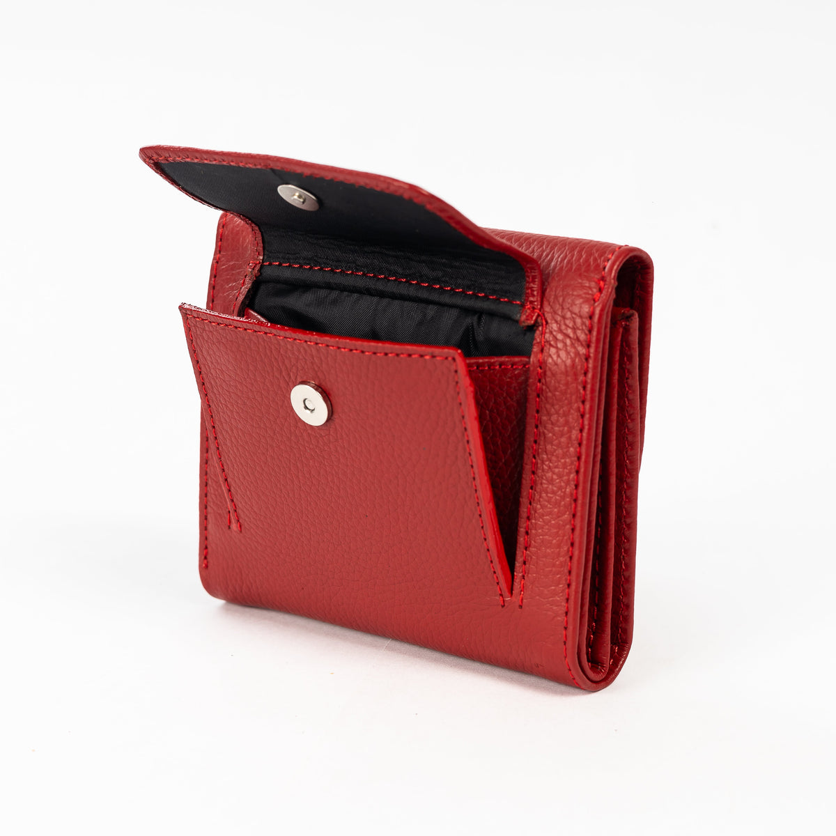 BILLETERA DE DAMA GÉNOVA (ROJO)
