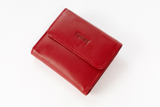 BILLETERA DE DAMA GÉNOVA (ROJO)