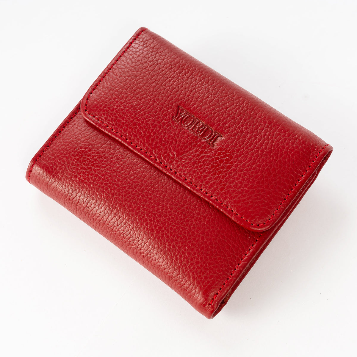 BILLETERA DE DAMA GÉNOVA (ROJO)
