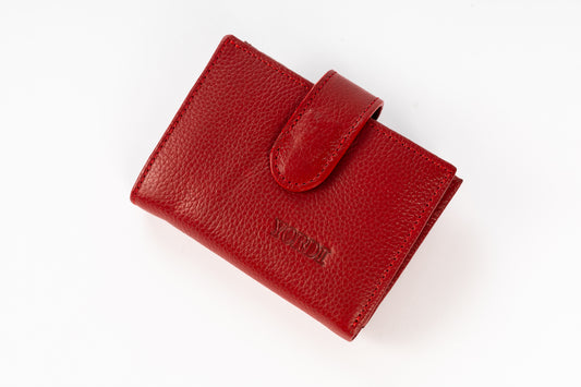 BILLETERA DE DAMA VERONA (ROJO)