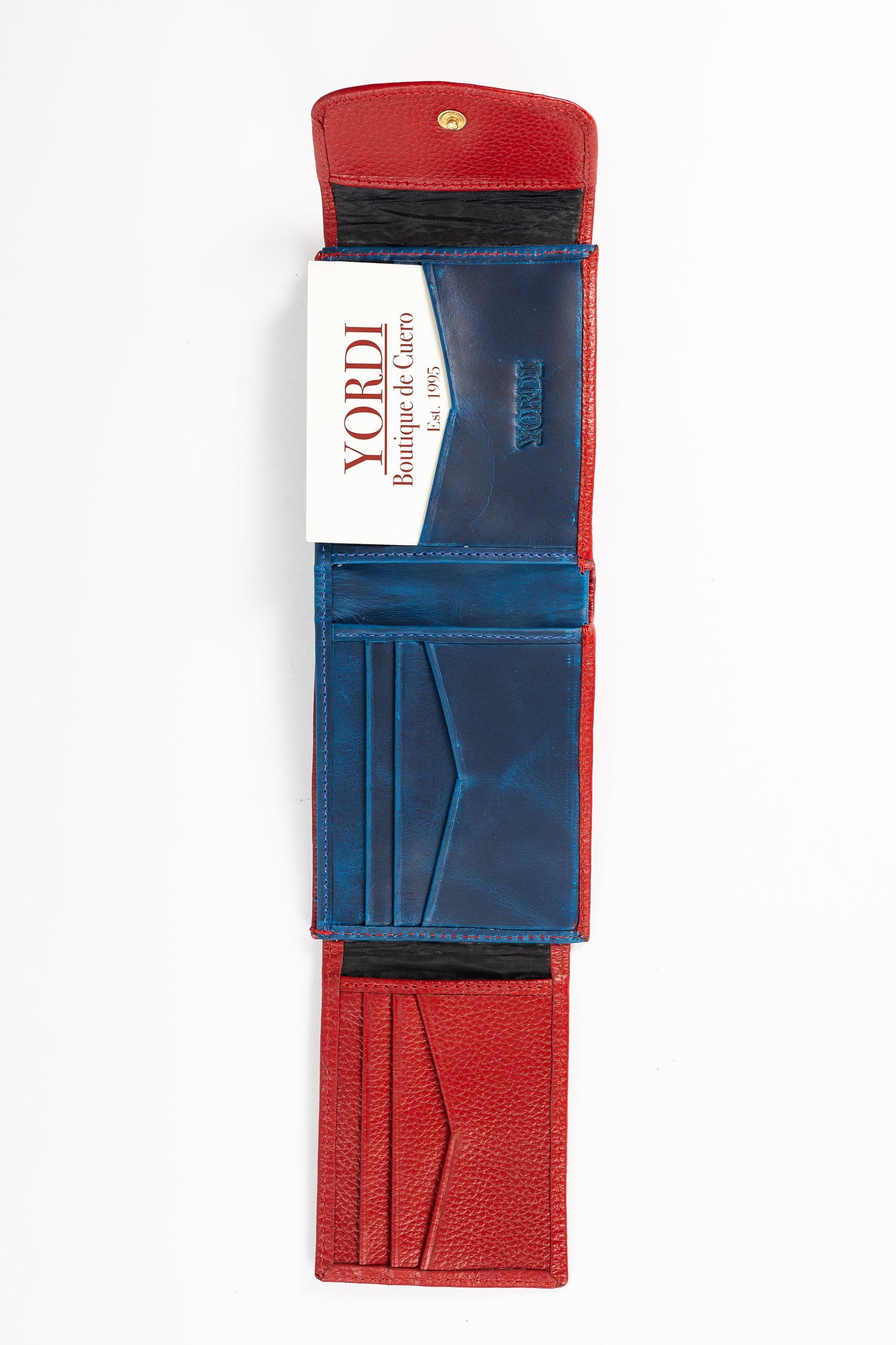 BILLETERA PIEMONTE (ROJO/AZUL)