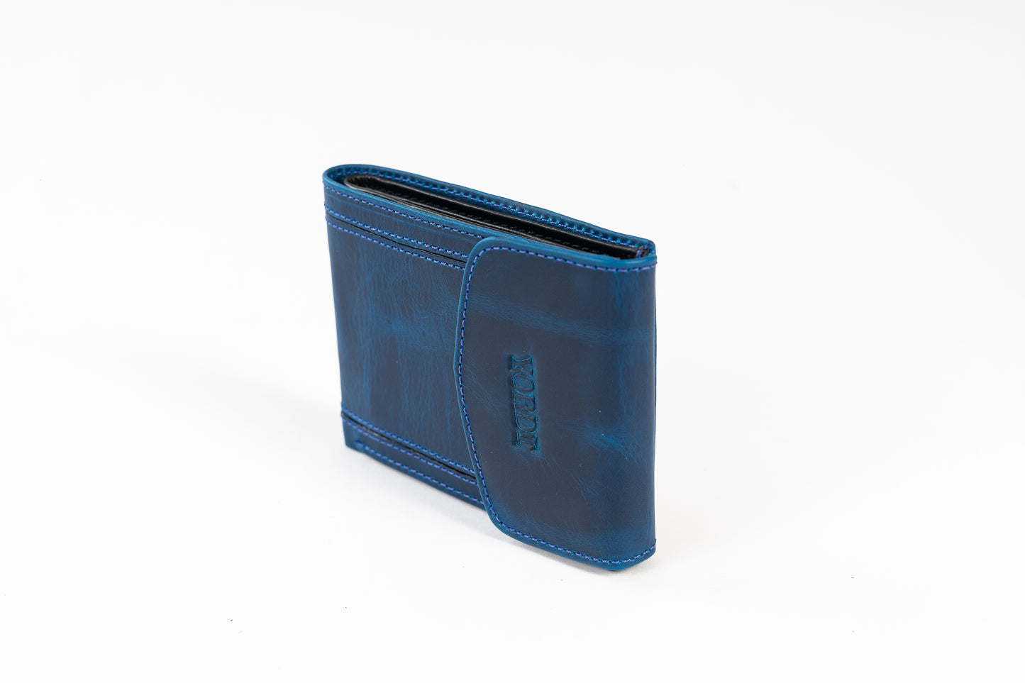 BILLETERA PIEMONTE (AZUL/NEGRO)