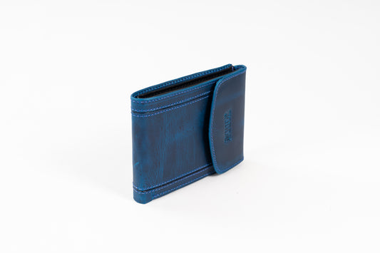 BILLETERA PIEMONTE (AZUL/NEGRO)