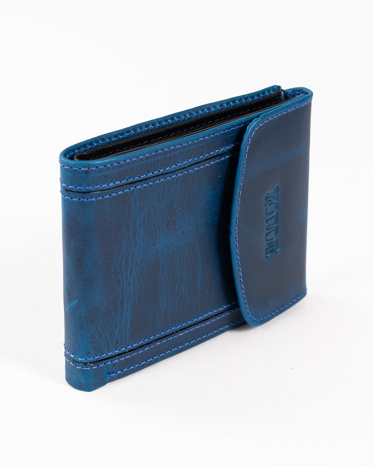 BILLETERA PIEMONTE (AZUL/NEGRO)