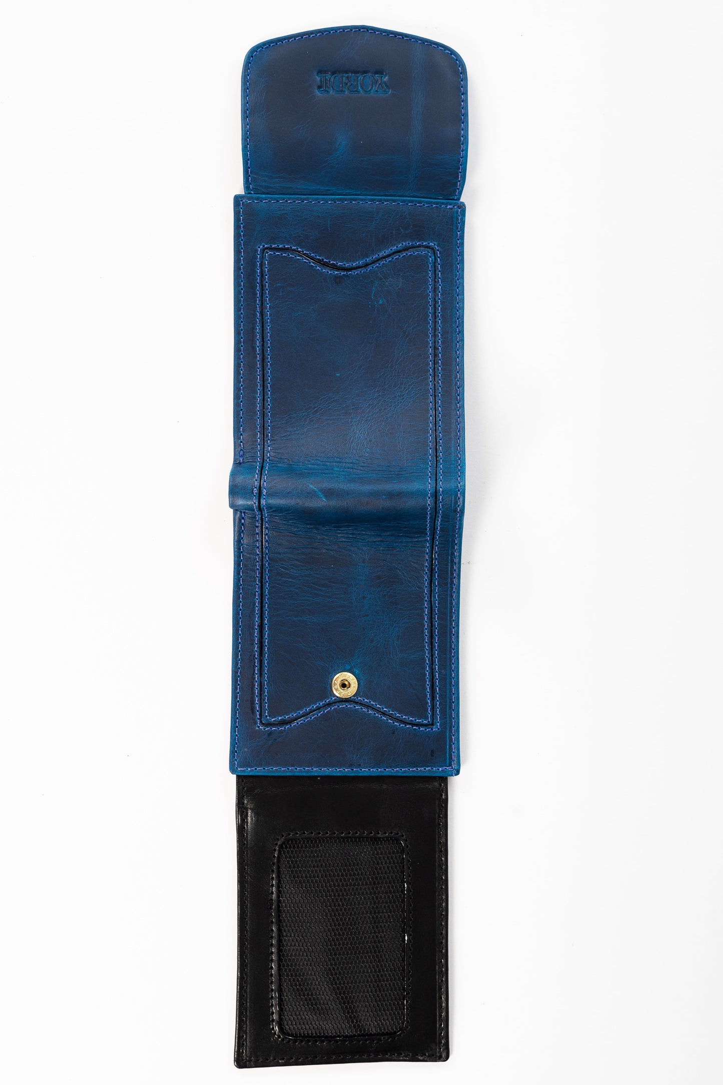 BILLETERA PIEMONTE (AZUL/NEGRO)