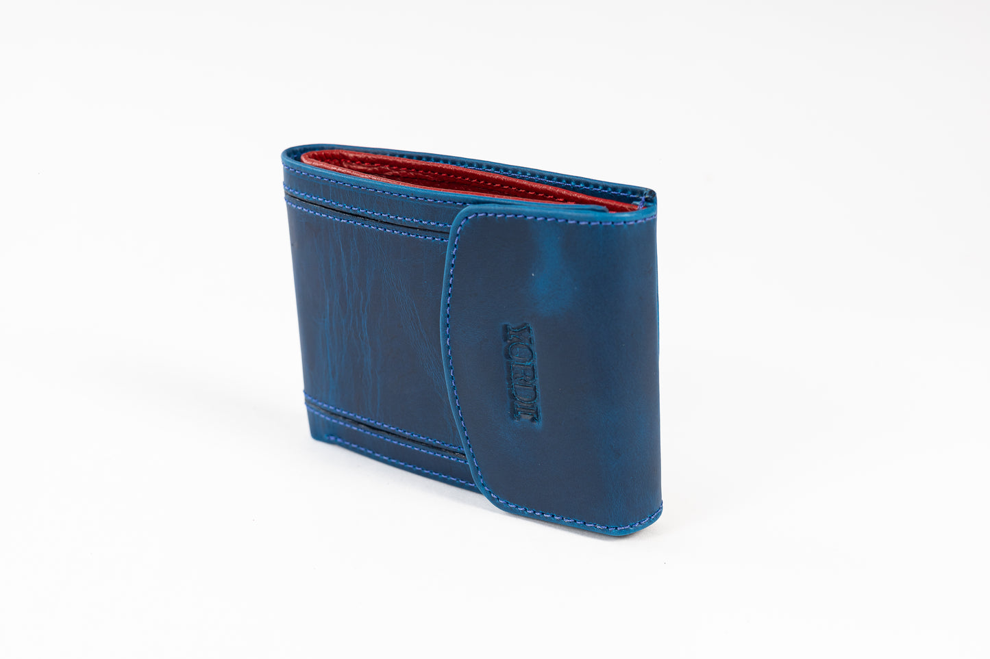 BILLETERA PIEMONTE (AZUL/ROJO)