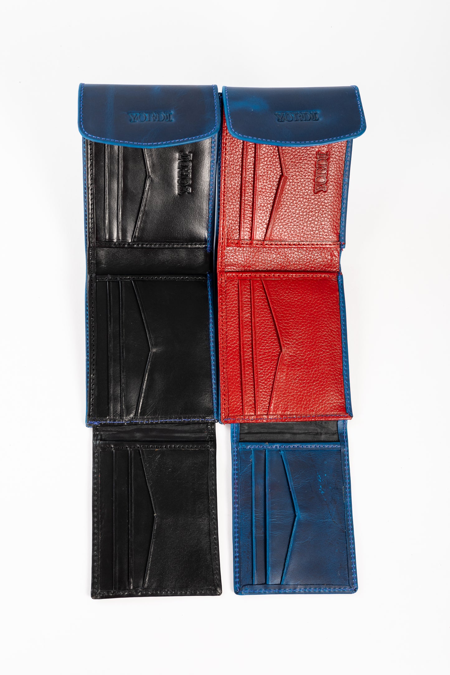 BILLETERA PIEMONTE (AZUL/NEGRO)