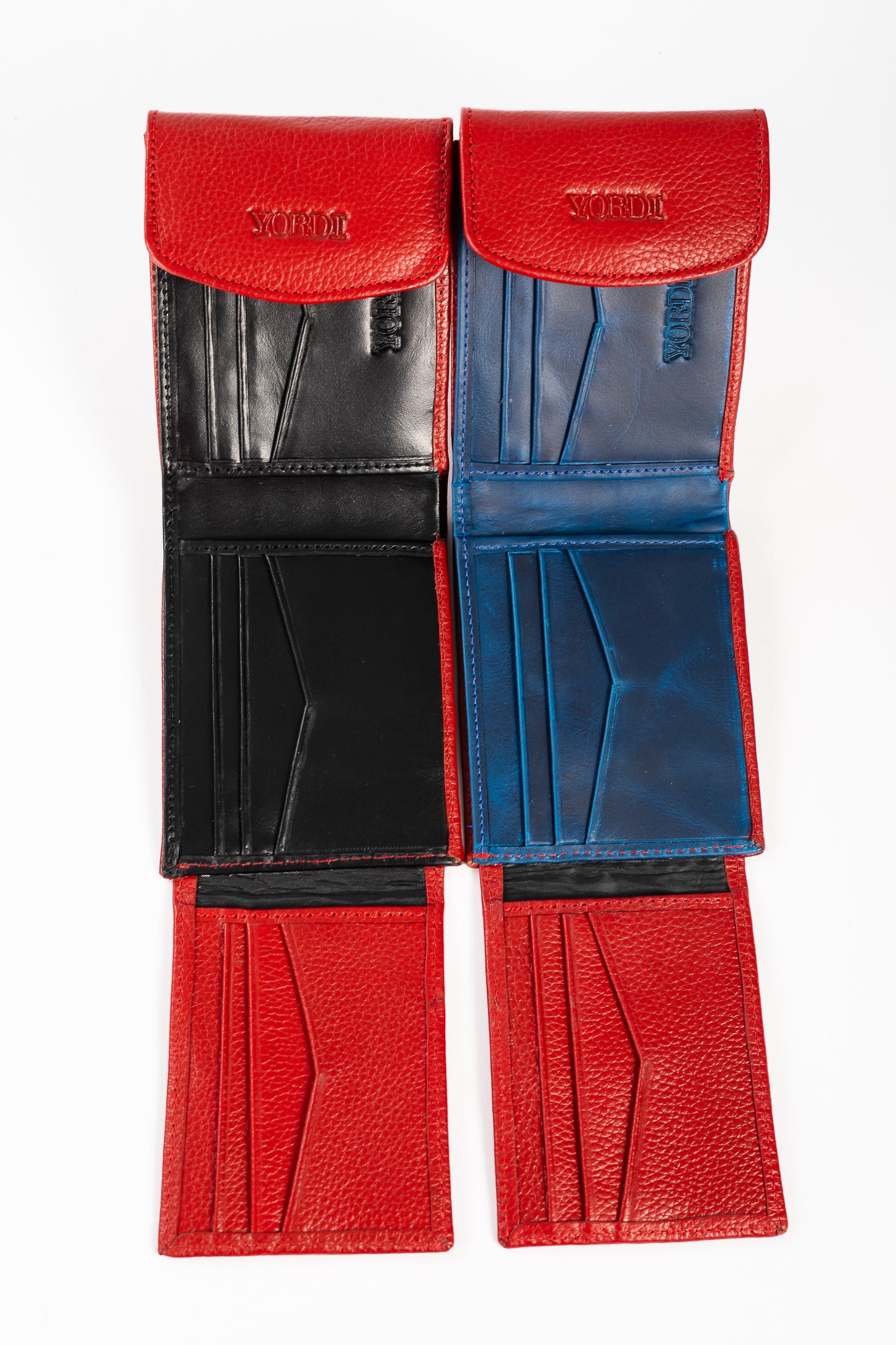 BILLETERA PIEMONTE (ROJO/NEGRO)