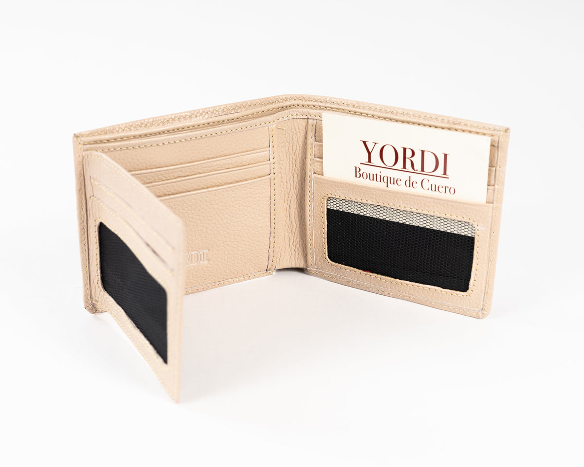 BILLETERA TOSCANA (BEIGE)