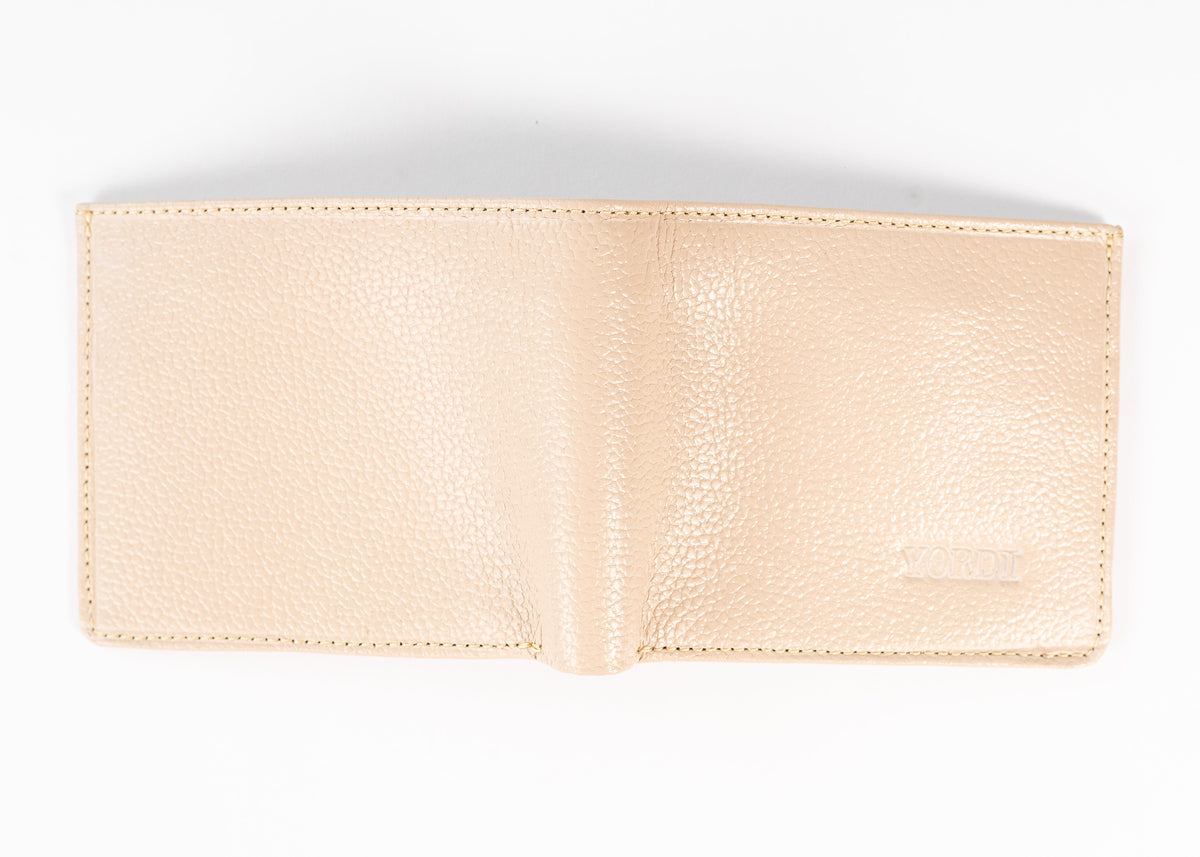 BILLETERA TOSCANA (BEIGE/NEGRO)