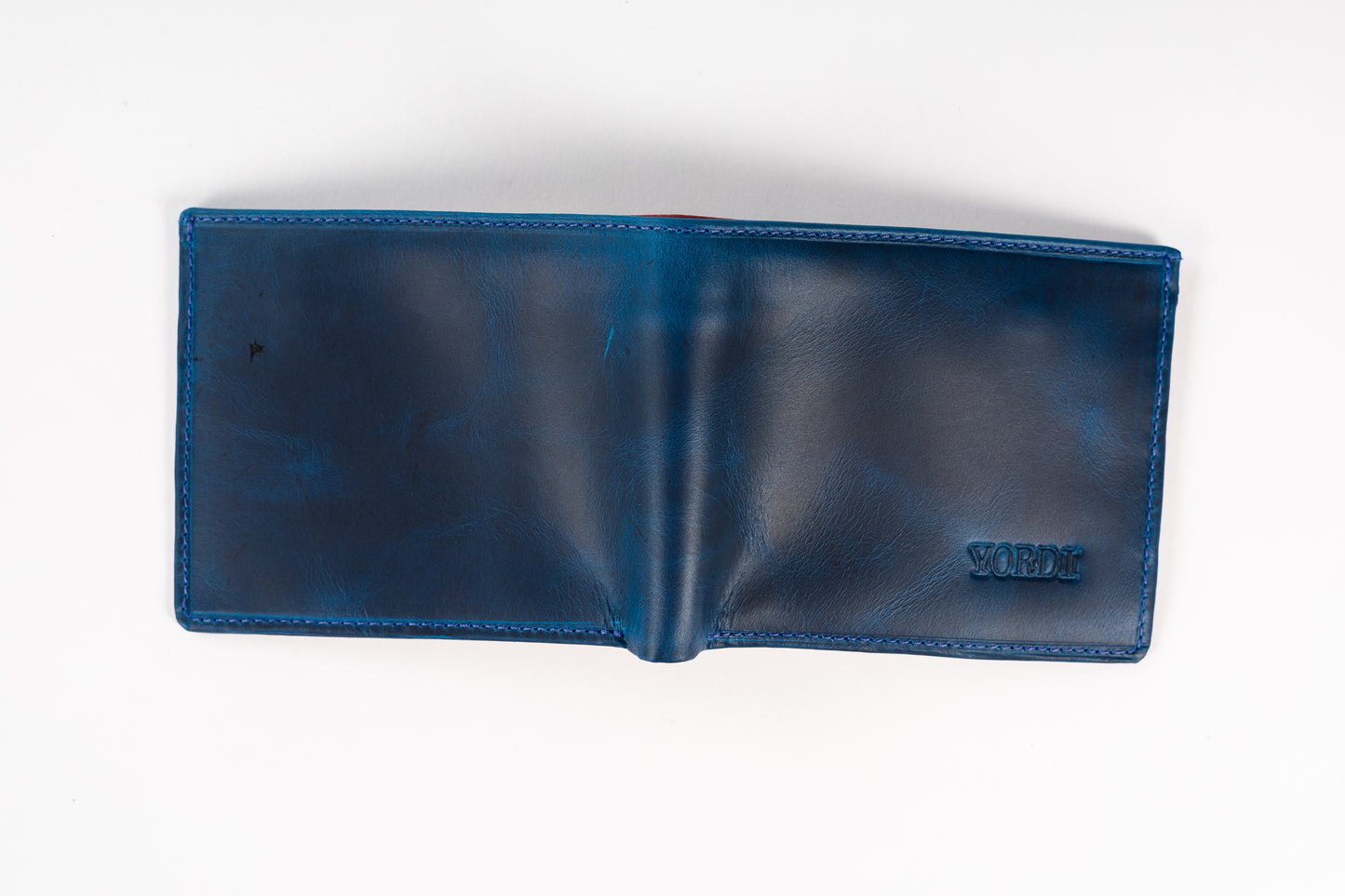 BILLETERA TOSCANA (AZUL/NEGRO)