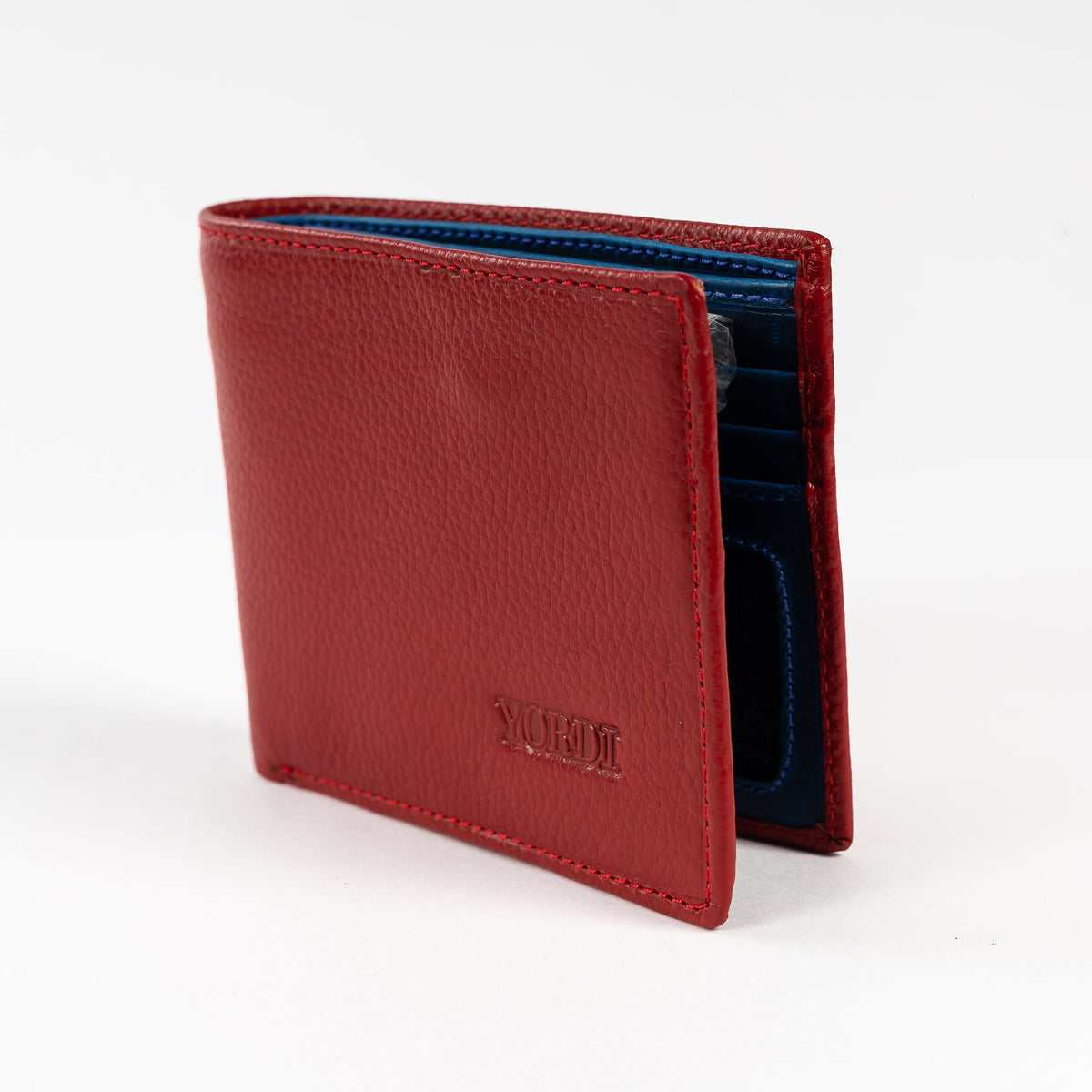 BILLETERA TOSCANA (ROJO/AZUL)