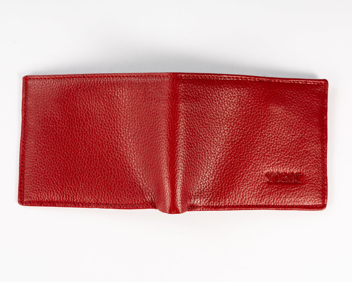 BILLETERA TOSCANA (ROJO/AZUL)