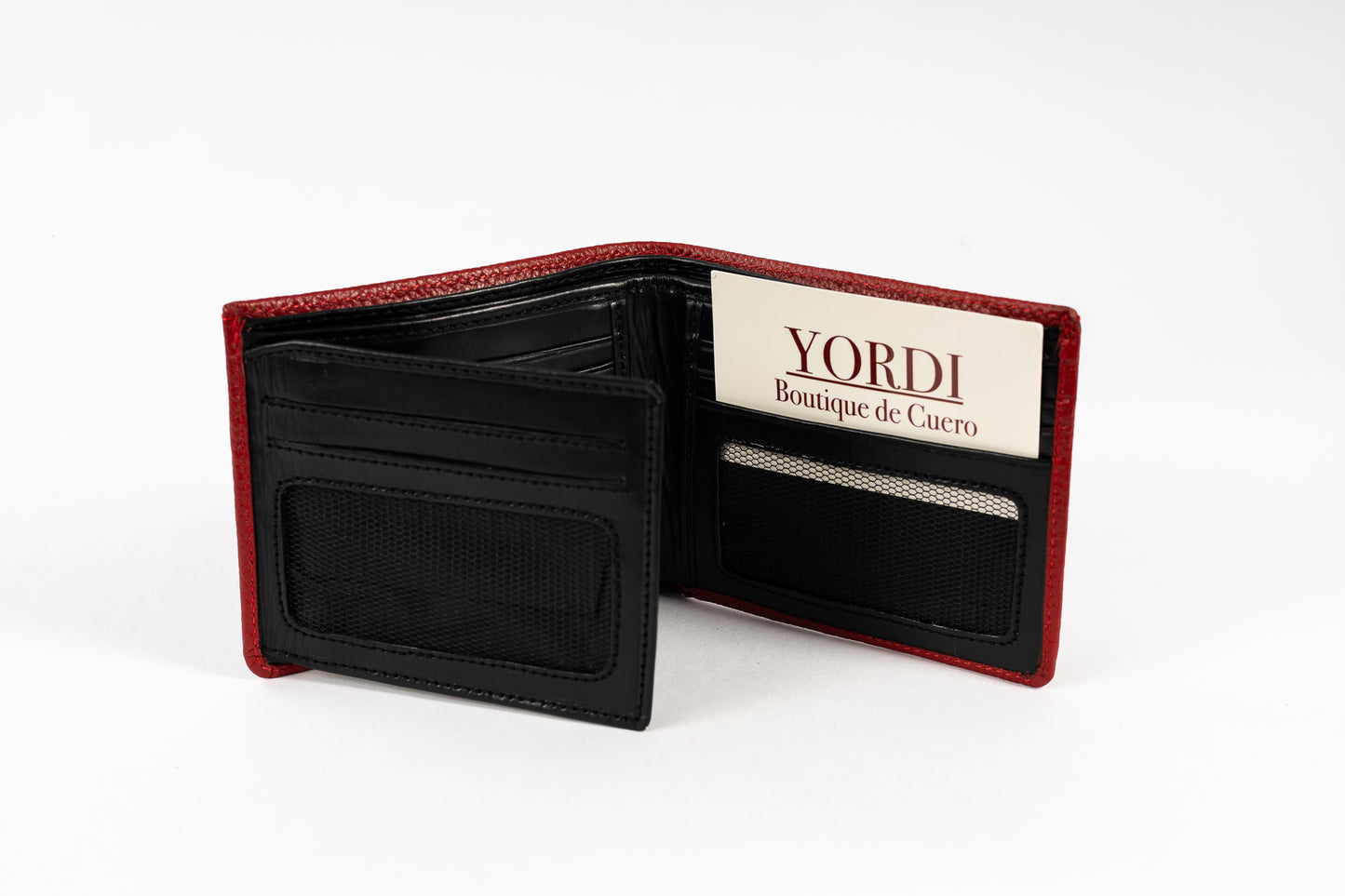 BILLETERA TOSCANA (ROJO/AZUL)