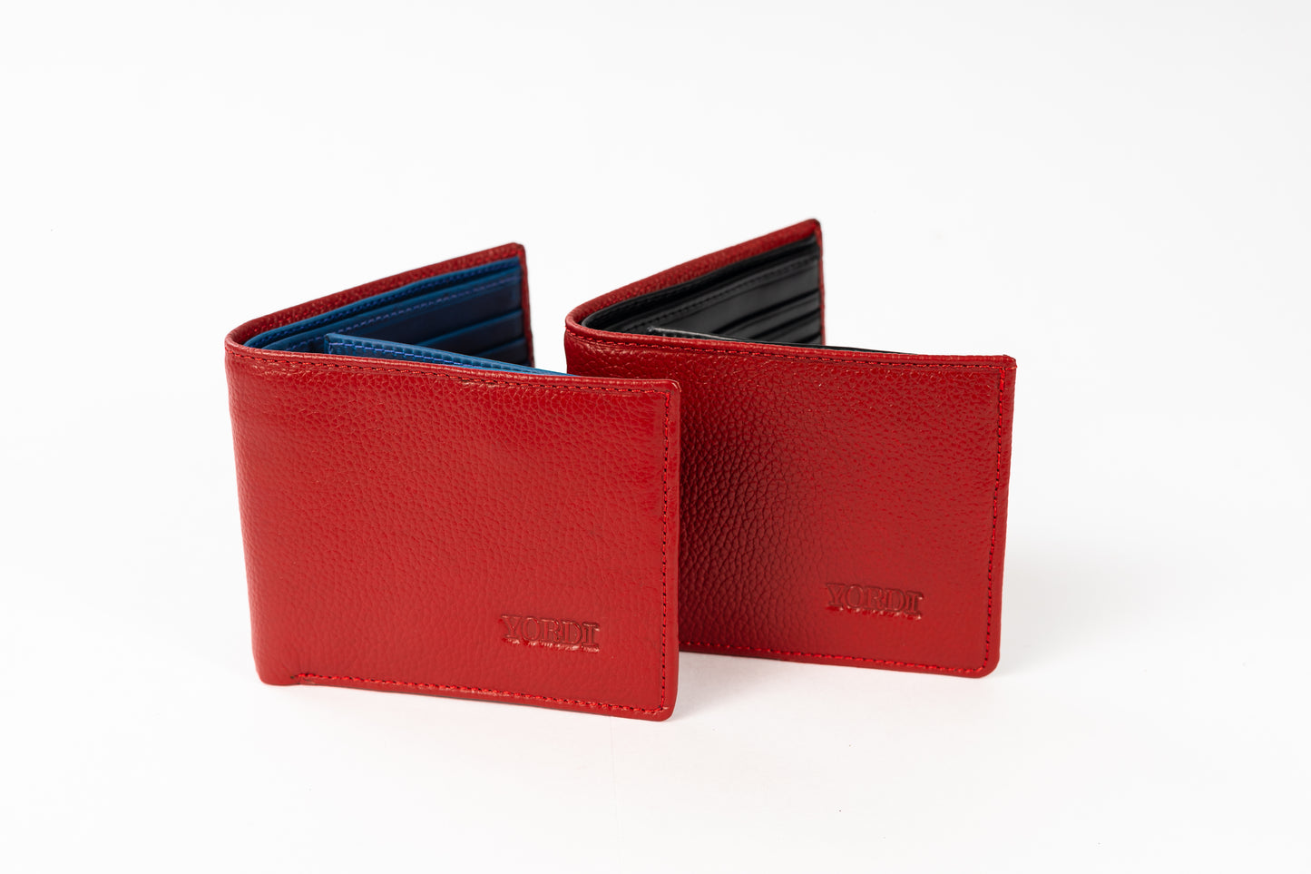 BILLETERA TOSCANA (ROJO/NEGRO)