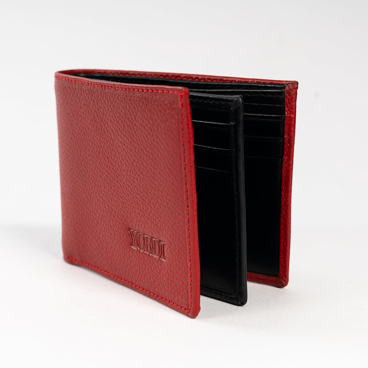 BILLETERA CALABRIA (ROJO/NEGRO)