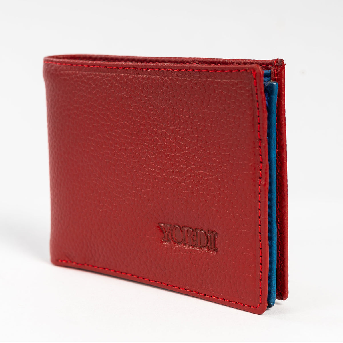 BILLETERA CALABRIA (ROJO/AZUL)