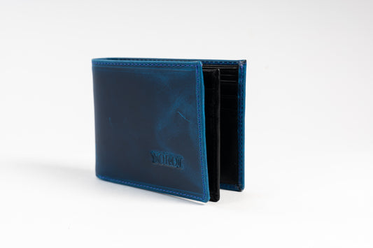 BILLETERA CALABRIA (AZUL/NEGRO)