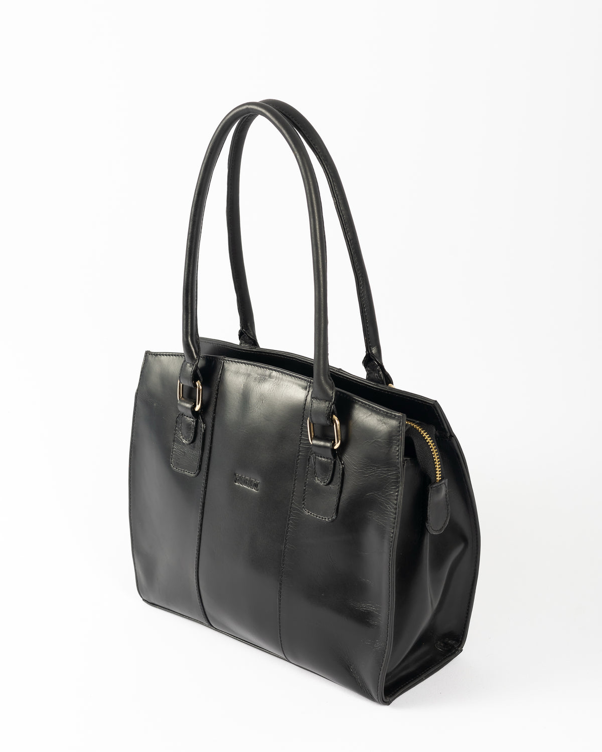 Cartera Élan | Negro Pátina