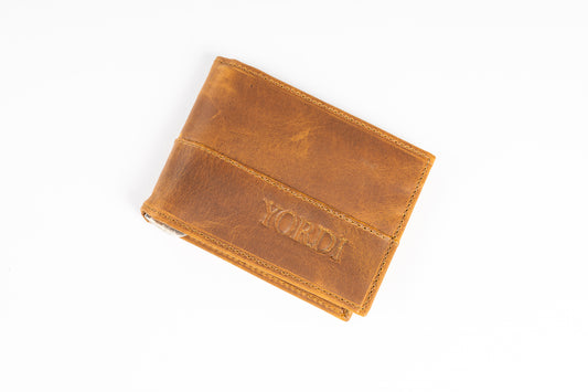 BILLETERA PORTA BILLETES (CAMEL)