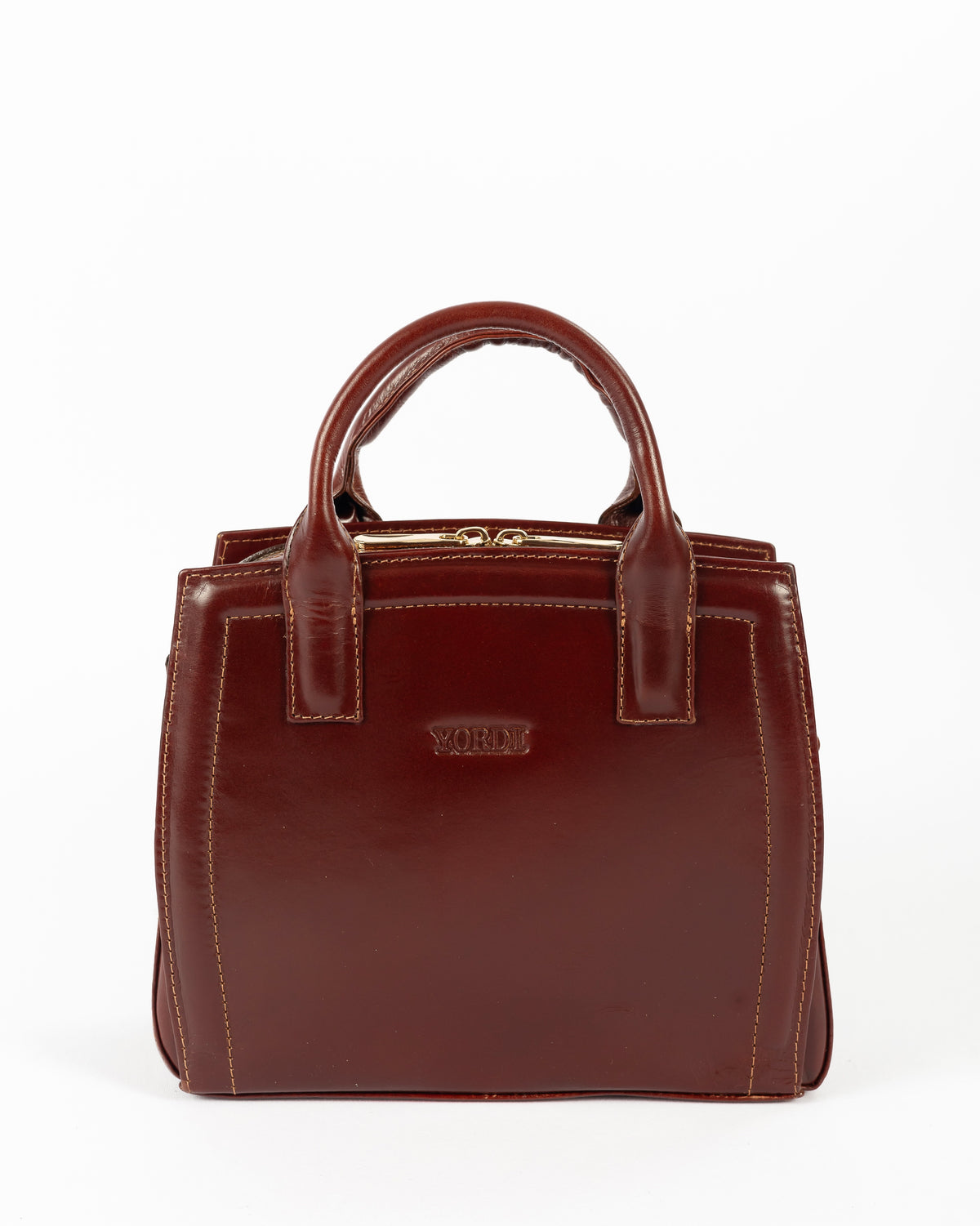 Cartera Mini Karin | Borgoña Pátina