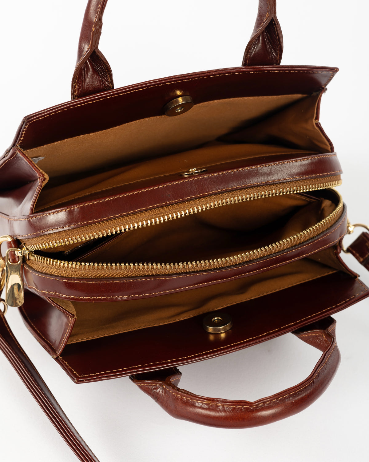 Cartera Mini Karin | Borgoña Pátina