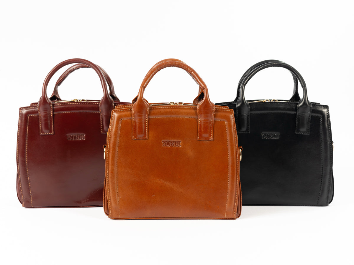 Cartera Mini Karin | Borgoña Pátina