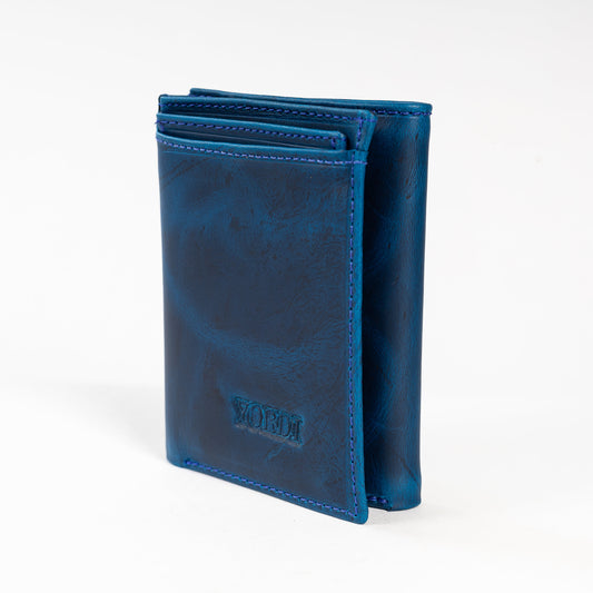 BILLETERA TRIPARTITA (AZUL/NEGRO)