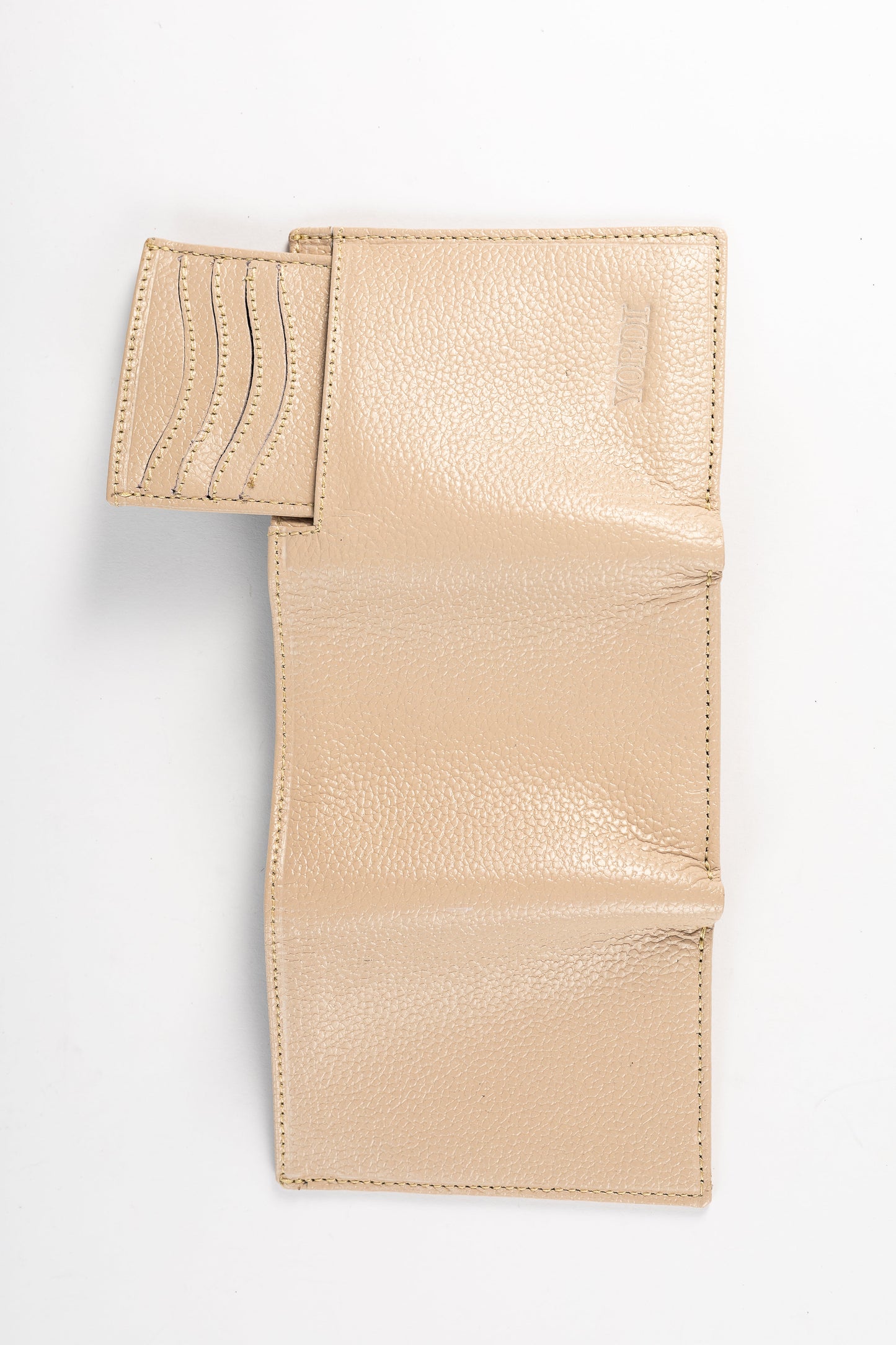 BILLETERA TRIPARTITA (BEIGE)