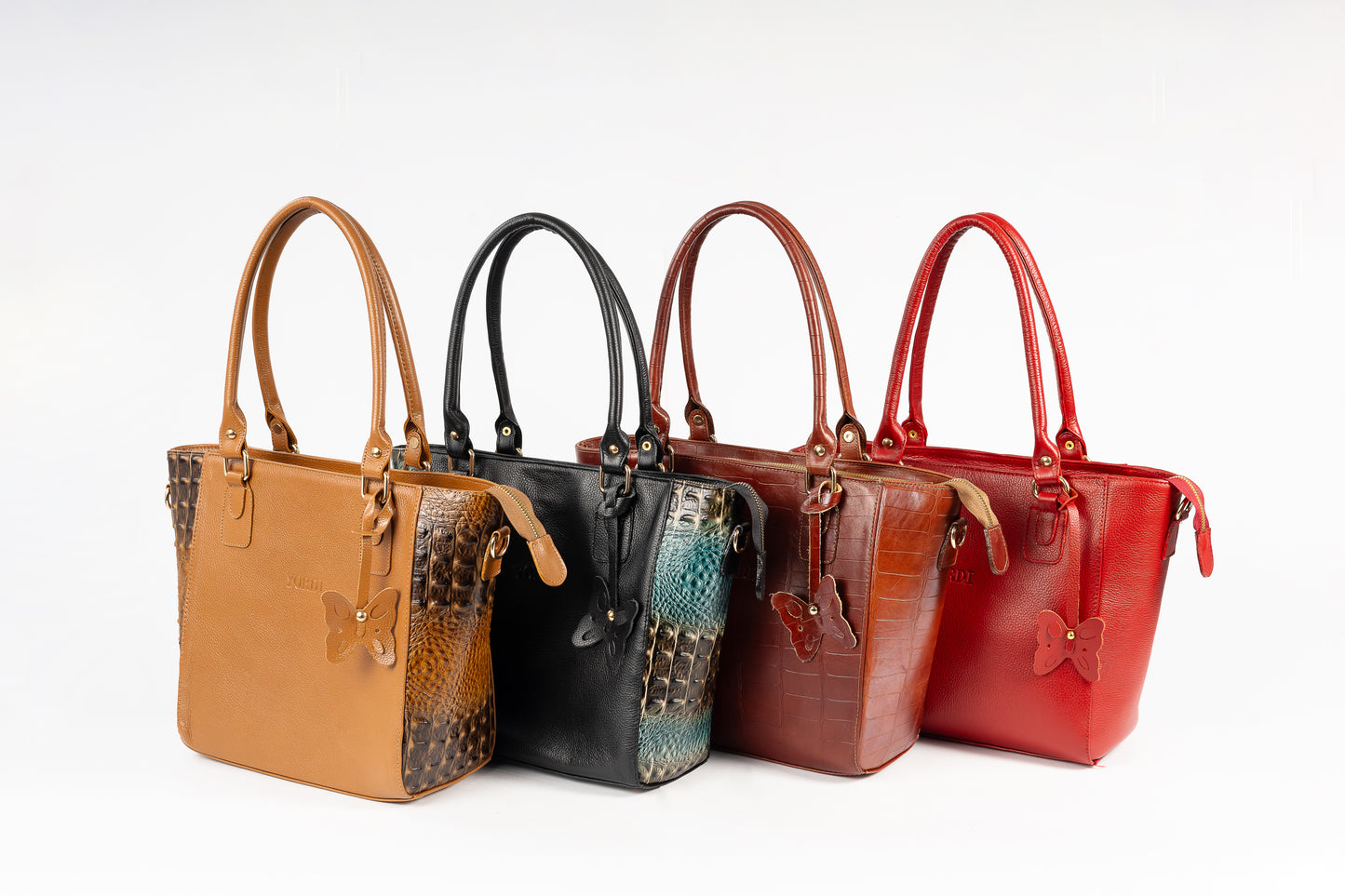 CARTERA BIG LADY COCODRILO (CAMEL)