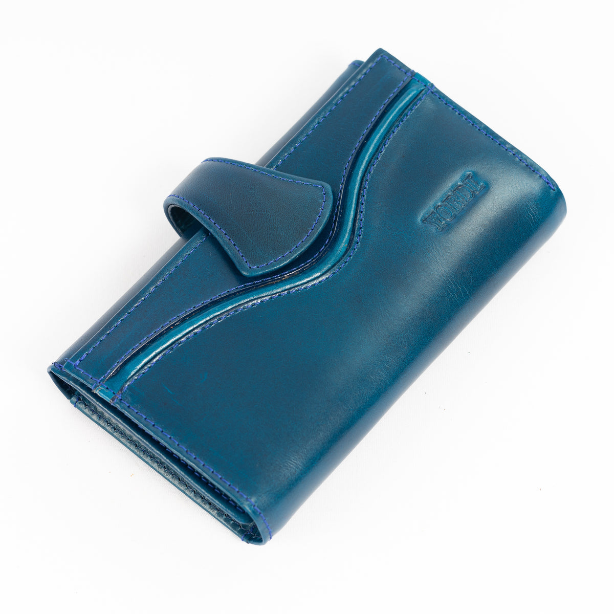 Billetera de Dama Padua | Azul Pátina