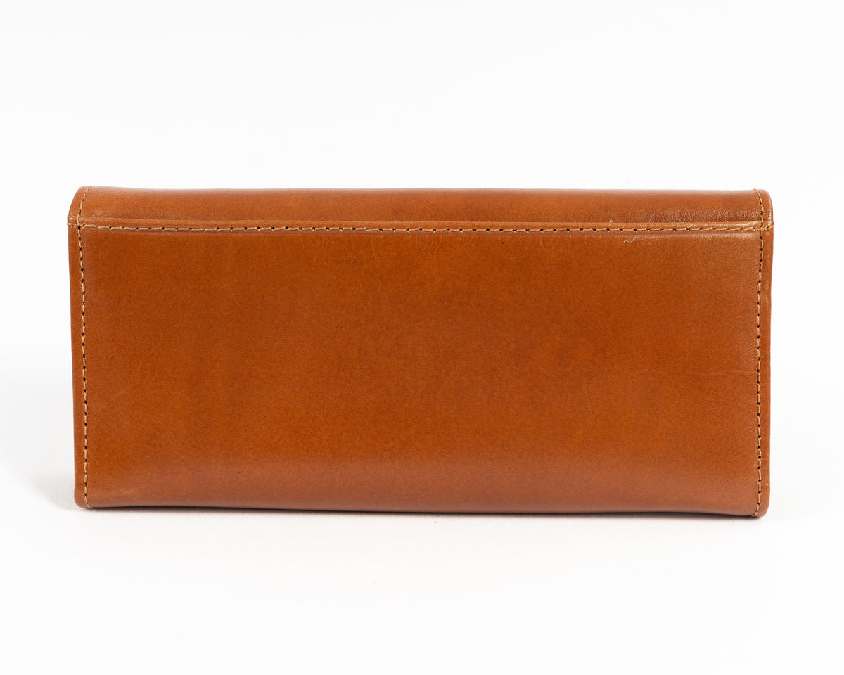 Billetera de Dama Milano | Camel Pátina