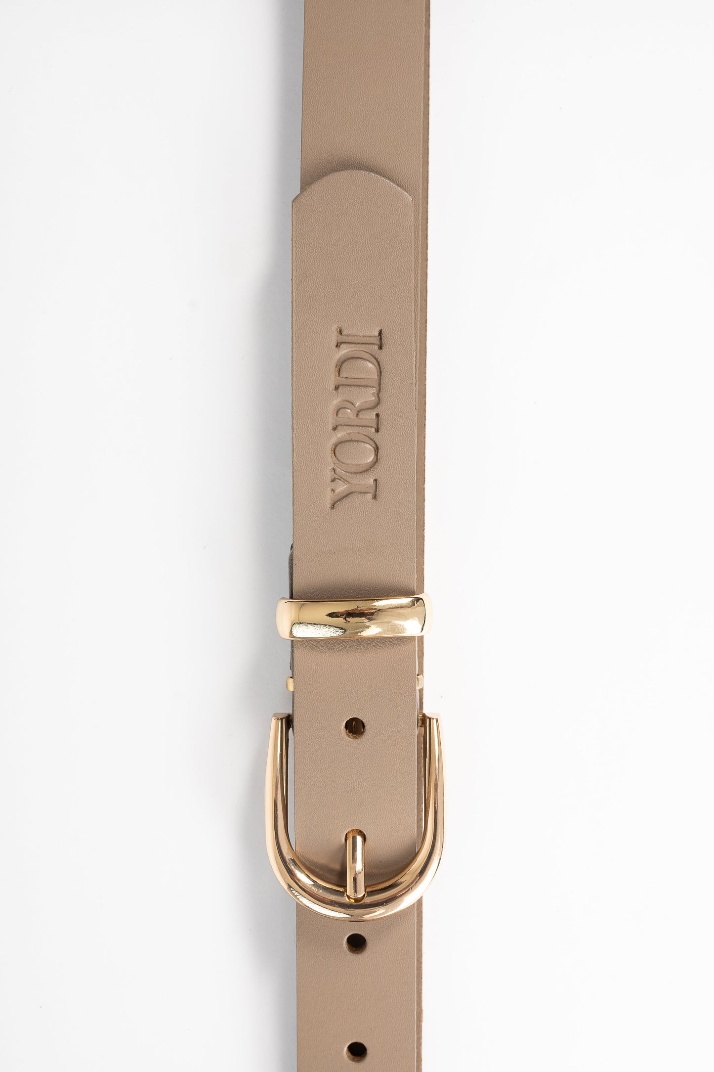 CINTURÓN DE DAMA UNIFAZ 28MM (BEIGE)