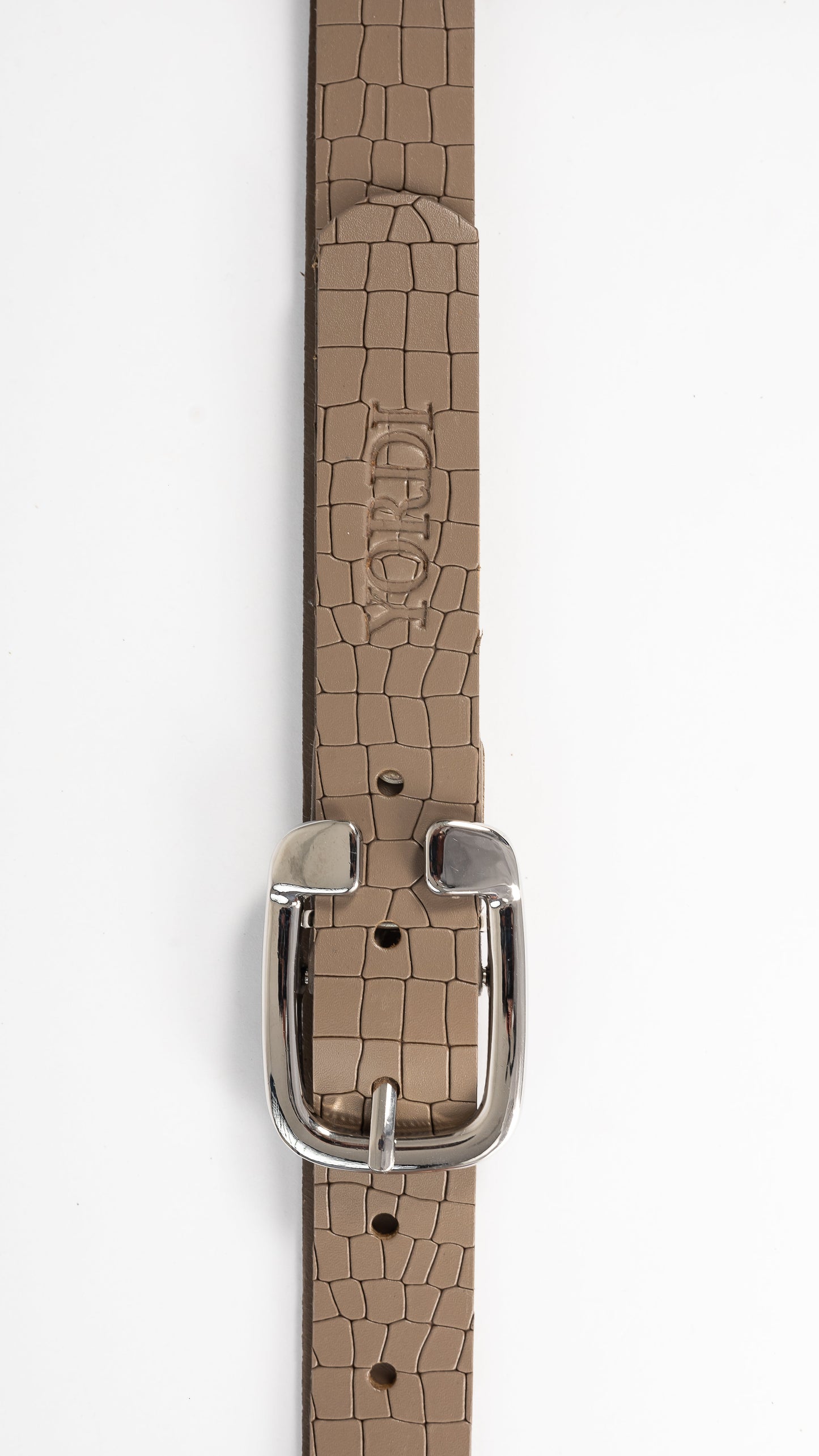 CINTURÓN DE DAMA UNIFAZ 28MM (BEIGE)