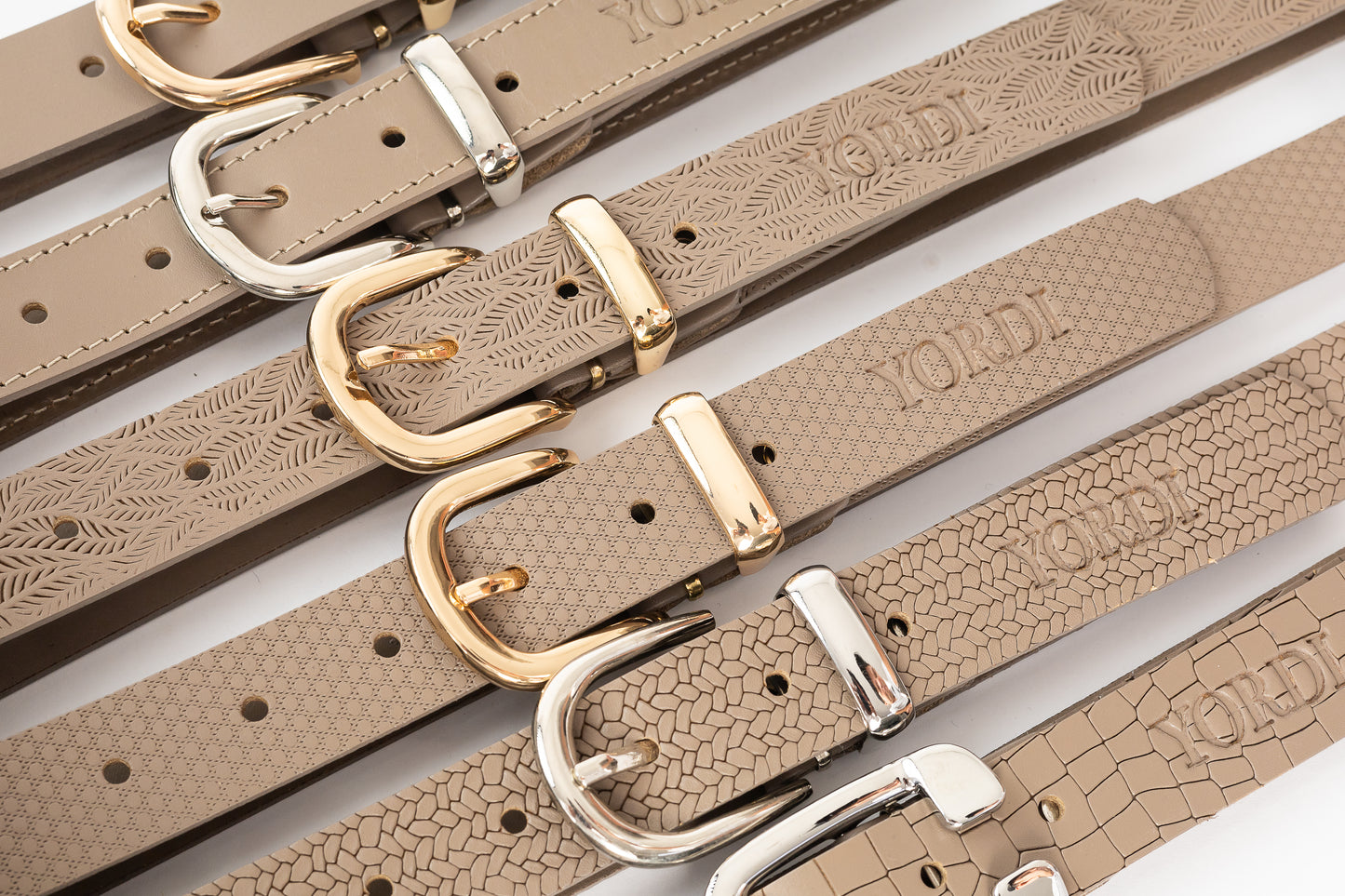 CINTURÓN DE DAMA UNIFAZ 28MM (BEIGE)