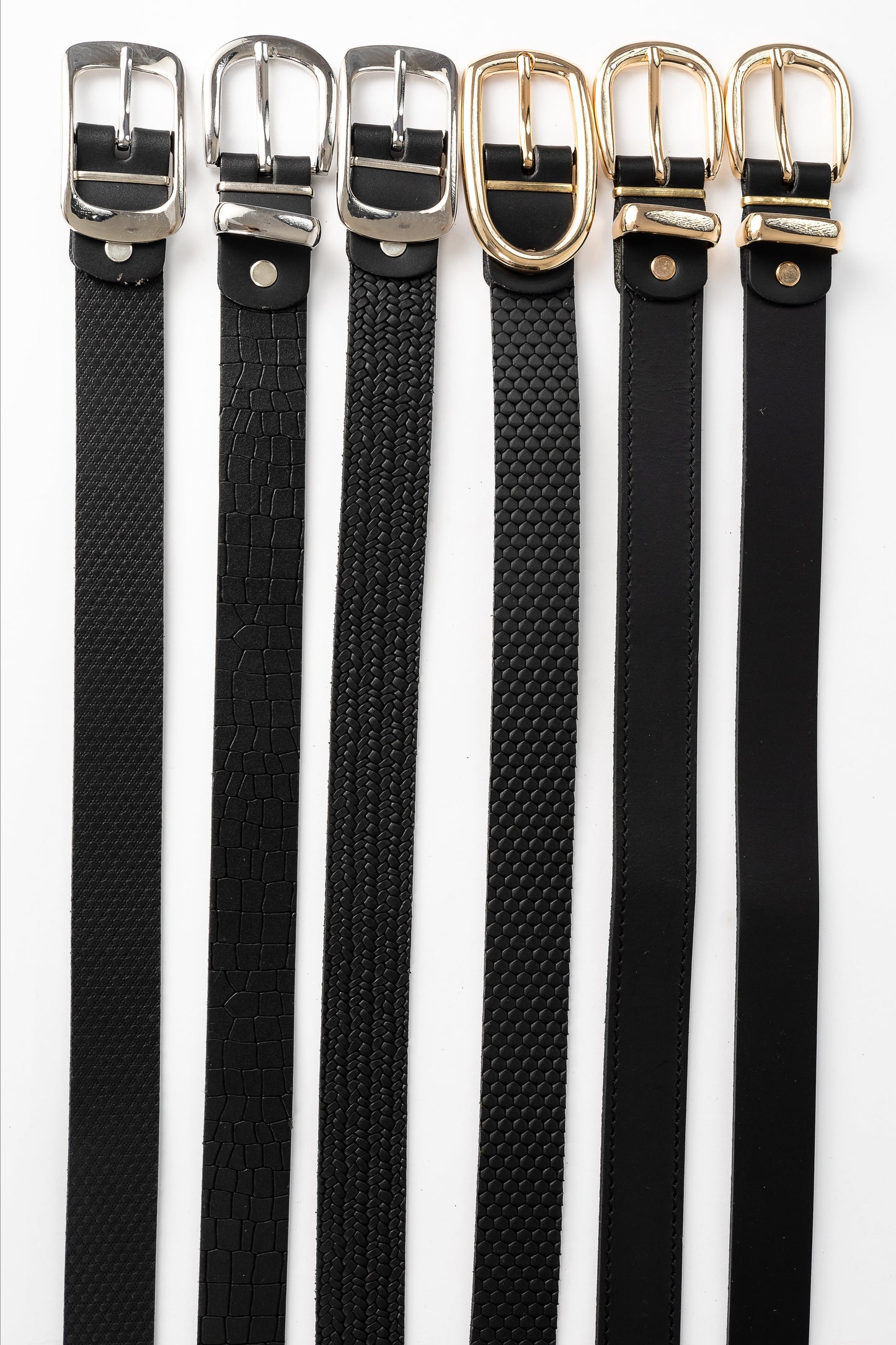 CINTURÓN DE DAMA UNIFAZ 28MM (NEGRO)