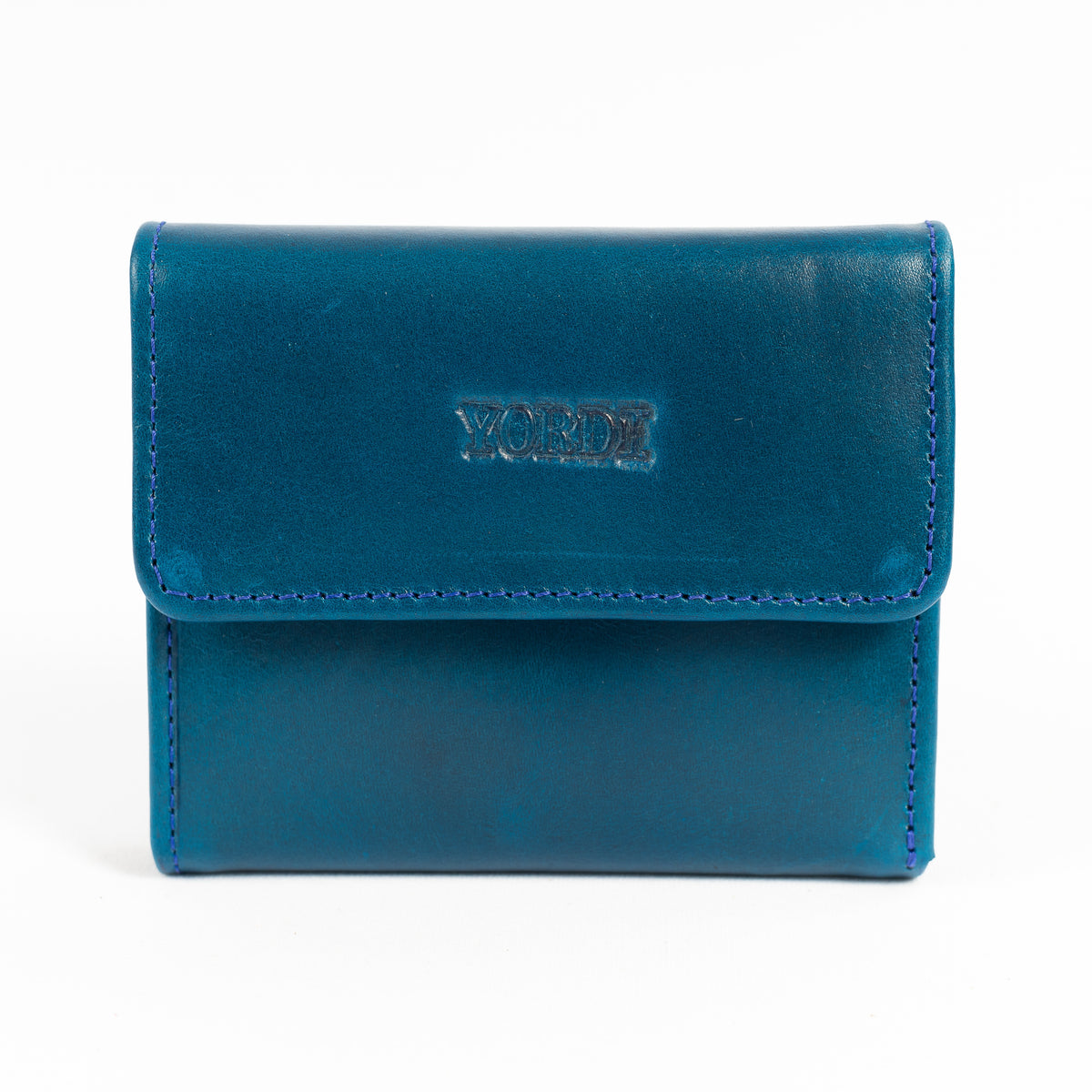 Billetera de Dama Génova | Azul Pátina