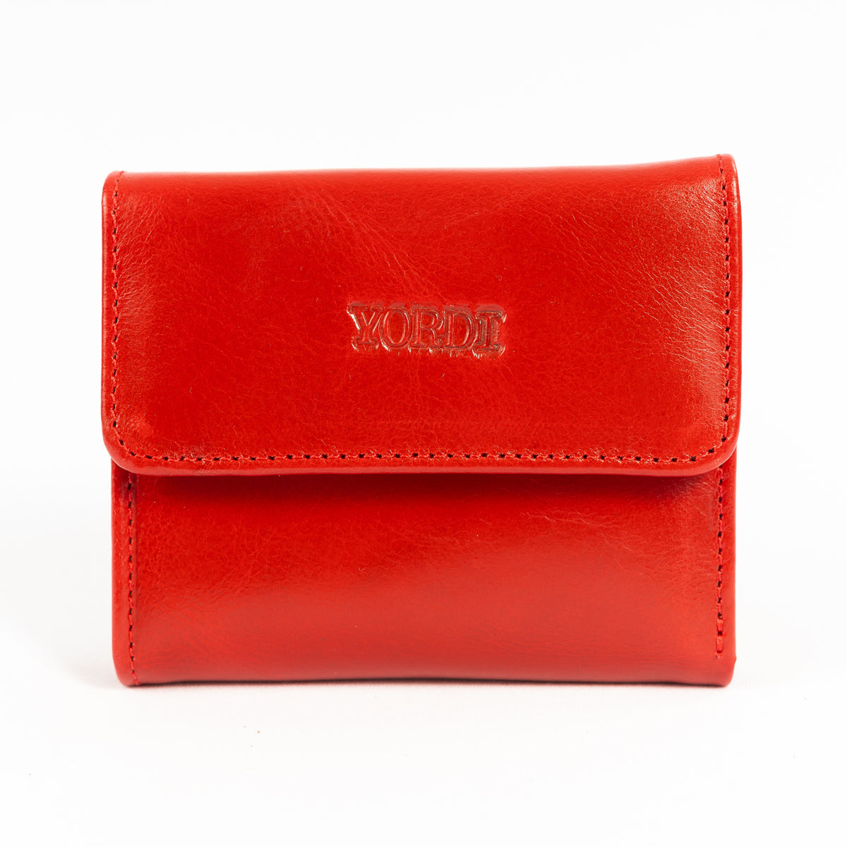 Billetera de Dama Génova | Rojo Pátina