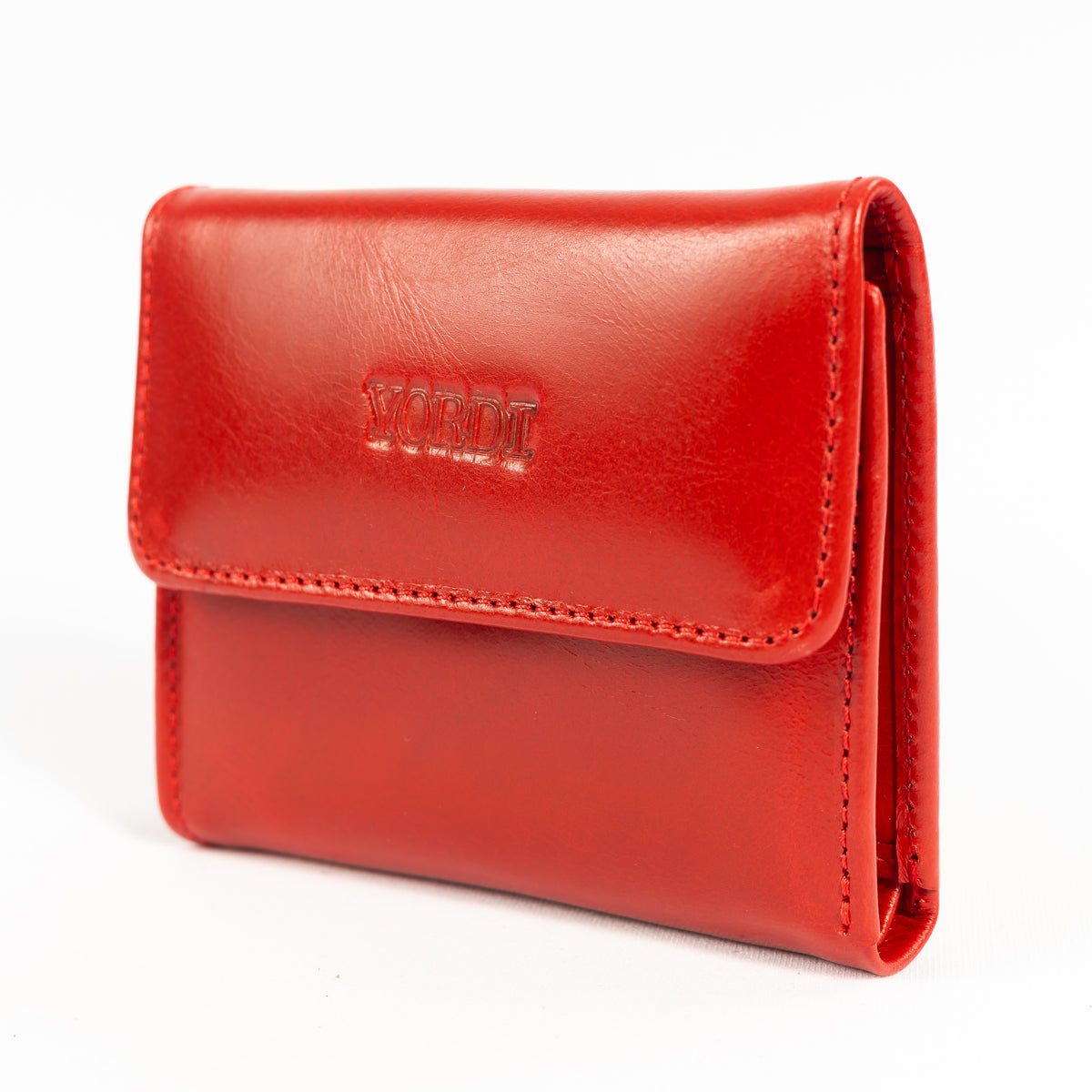 Billetera de Dama Génova | Rojo Pátina