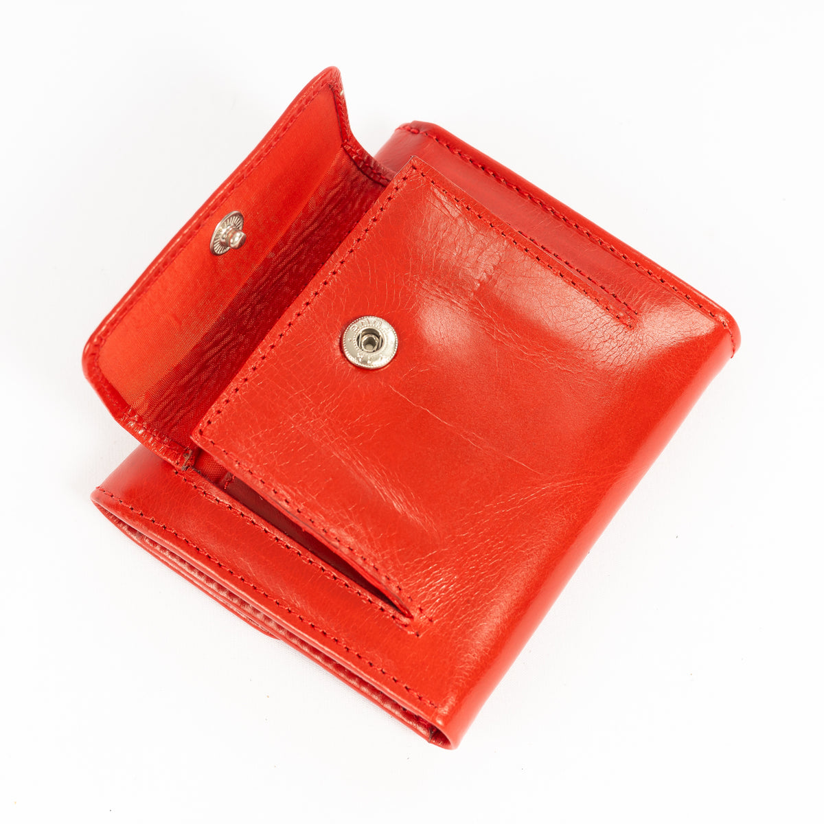 Billetera de Dama Génova | Rojo Pátina