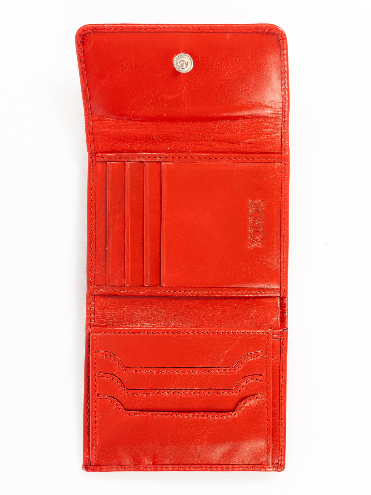 Billetera de Dama Génova | Rojo Pátina