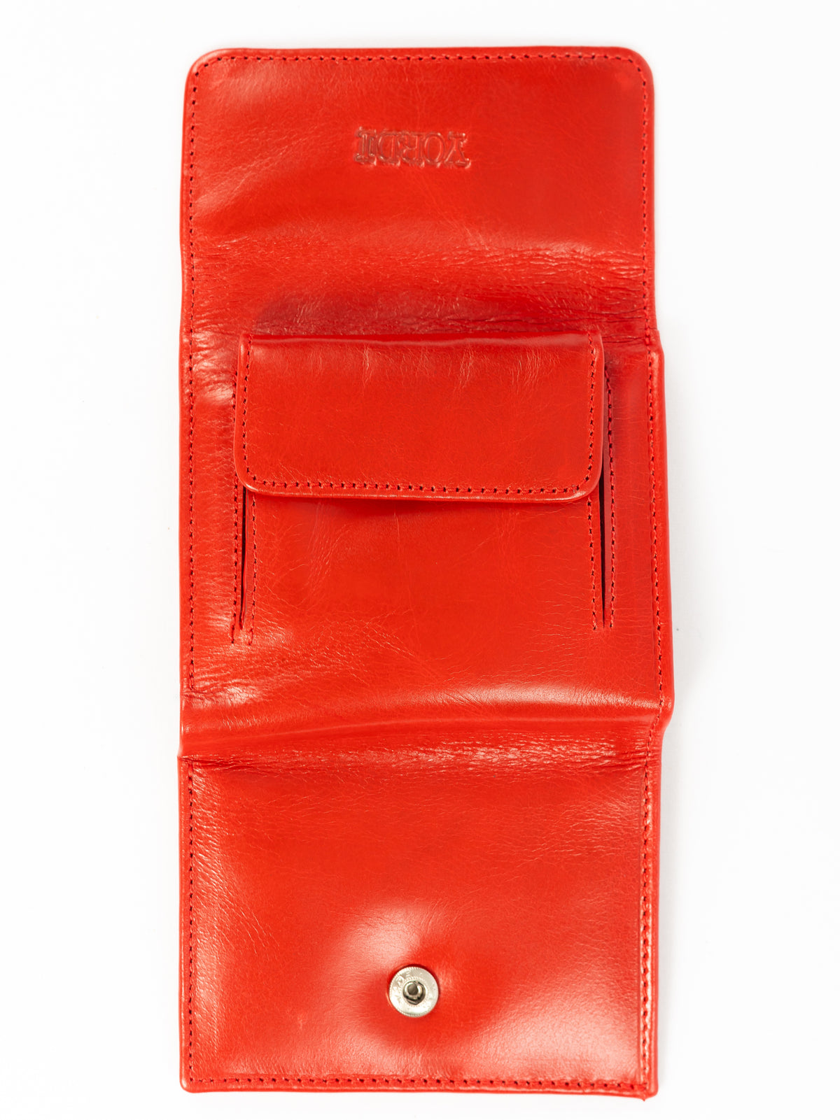 Billetera de Dama Génova | Rojo Pátina